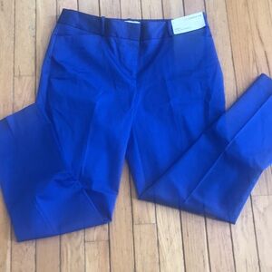 Royal Blue Liz Claiborne Emma cigarette pants